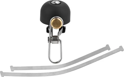 Produktbild von 4 Farben Langlebiger Fahrradglockenring -Lenker -Radfahren lautes Schall Alarmbike Zubehör Schwarz schwarz