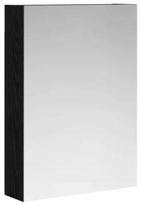 Produktbild von Badezimmerspiegelschrank Schwarz Eichen-Optik 50 x 14,5 x 70 cm