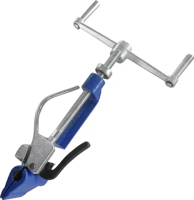 Produktbild von Bandspanner - Manuelles Bandspannwerkzeug - Edelstahl - Lange Nase - Für Edelstahl-Kabelbinder und Rohrschellen - Hellblau