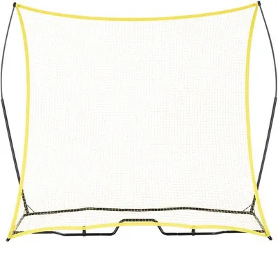 Image de Panier de rebond pour le football, dimensions 2,1 x 2,1 mètres - Structure légère en acier renforcé de fibres de verre - Livré avec un sac - Idéal pour l'entraînement individuel ou en équipe