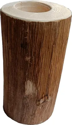Produktbild von BooGardi Teelicht-Halter Holz Höhe 15cm Kerzenhalter Tischdeko Weihnachten Adventsdeko Tisch