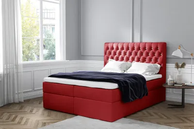 Produktbild von Boxspringbett Schlafzimmerbett KOBE 160x200cm inkl.Bettkasten