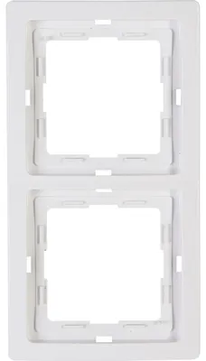 Produktbild von Kopp 400229063 Venedig Abdeckrahmen, 2-fach