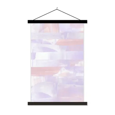 Produktbild von MuchoWow® Textilposter Pastell - Farbe - Gestaltung 40x60 cm mit schwarzem Rahmen - Wanddekorationen