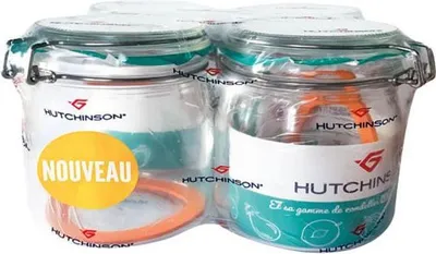 Produktbild von Satz 4 Gläser 0,75 l - Hutchinson