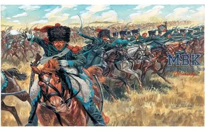 Productafbeelding van Modelbouwpakket figuur 6080 – NAPOLEONISCHE OORLOGEN – FRANSE Lichte cavalerie (1:72)