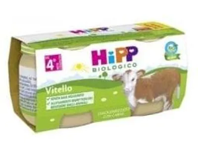 Immagine prodotto di HippOmogeneizzato Vitello 2 Pezzi Da 80 G