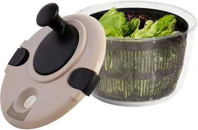 Produktbild von NAVA Salattrockner Salatschleuder Küchenschleuder aus Kunststoff für Obst Gemüse Kräuter MISTY