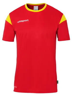 Produktbild von Uhlsport Squad 27 Trikot Kurzarm M rot/limonengelb