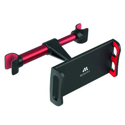 Produktbild von Tablet- und Handyhalterung fürs Auto-BLACK/RED