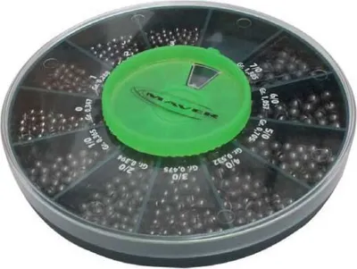 Produktbild von Maver Supercalibrated 3-7/0 Geteiltes Bleischrot Silber  Silber One Size