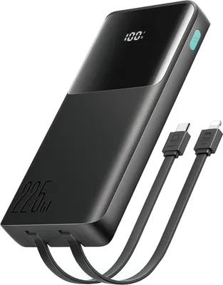 Immagine prodotto di Powerbank Joyroom Jr-Pbf19 22.5W 10000Mah Z Dwoma Wbudowanymi Kablami - Czarny