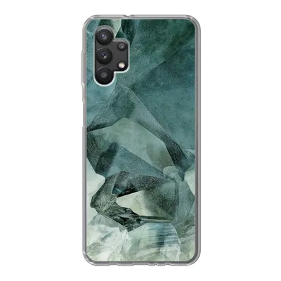 Produktbild von MuchoWow® Handyhülle Schutzhülle Hülle für Samsung Galaxy A32 5G Mineralien - Kristalle - Naturstein Silikon Softcase Handy Hülle - Softcase