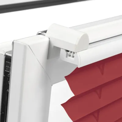 Immagine prodotto di Gardinia EASYFIX Plissee mit 2 Bedienschienen bordeauxrot 50 x 130 cm