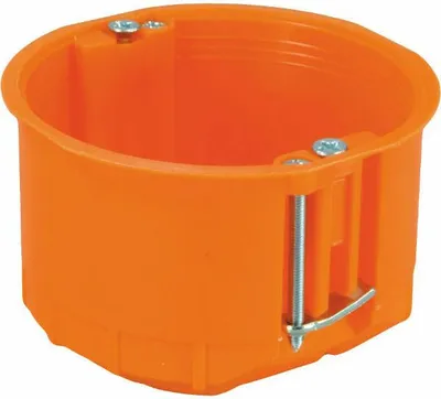 Obrázok produktu pre Zápustná krabica na sadrokartón 60 mm oranžová P60KF Simet 31040008
