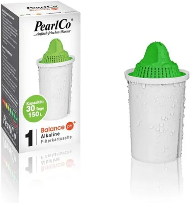 Zdjęcie produktu dla PearlCo Classic Alkaline, Filtr wody na blat kuchenny, Zielony, Biały