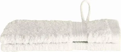 Image de vidaXL Serviette d'invité SOLUND, lot de 2, couleur crème, 15 x 21 cm, 550 g/m²