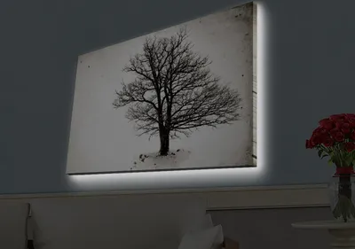Produktbild von Opviq, 4570HDACT- LED4534, Bunt, Leinwandbilder, 45 x 70 cm, 100% Wildleder -Leinwand