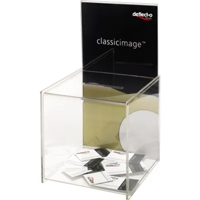 Obrázek produktu pro deflecto 66001EU deflecto Aktionsbox, aus Acryl, glasklar