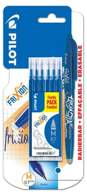 Produktbild von PILOT Frixion Ball 0.7 Ausradierbarer Kugelschreiber-Set Blau