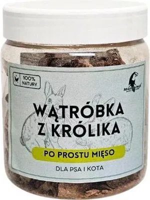 Image de Foie de lapin lyophilisé 80 g pour chiens et chats | Vitamine B12 | Acides gras | GOÛT SAIN