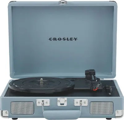 Produktbild von Crosley Cruiser Plus Bluetooth-Schallplattenspieler Hellblau