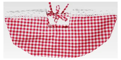 Produktbild von Picknickkorbeinlage aus waschbarem Stoff für geflochtene Weiden- und Drahtkörbe – Passgenaue Ersatzkorbeinlage im Boho- und Landhausstil für Aufbewahrung und Dekoration