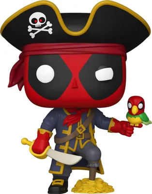 Produktbild von Funko Pop! Plus Marvel: Deadpool - Deadpool as Long John Silver #1493