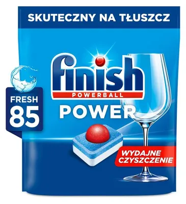 Zdjęcie produktu dla FINISH Tabletki Power All-in-1 85 fresh