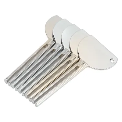 Produktbild von 5 stücke Tube Zahnpasta Squeezer Roller Edelstahl Manuelle Arbeitsersparnis Creme Squeezer