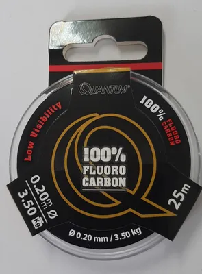 Produktbild von Quantum Fluoro Carbon Predator 25m - Vorfachschnur, Durchmesser/Tragkraft:0.20mm / 3.5kg / 7lbs