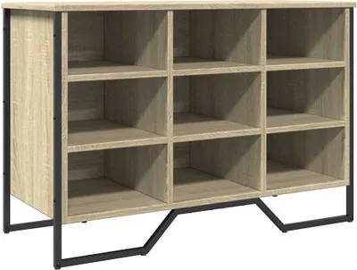 Immagine prodotto di vidaXL Portascarpe in rovere Sonoma 90x38x61,5 cm Materiale a base di legno