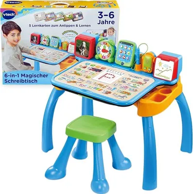 Imagen del producto de Escritorio educativo "Mágico" con silla, a partir de 3 años