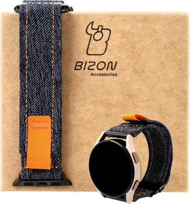 Produktbild von Bizon Armbanduhr Urban für Galaxy Watch 20 mm, Dunkelblau Denim