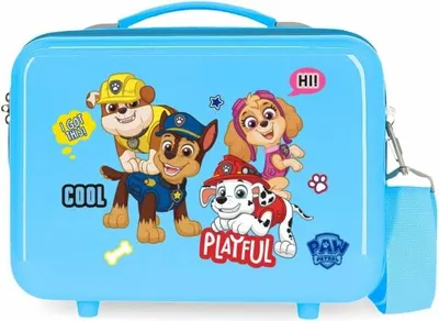 Zdjęcie produktu dla PAW PATROL Blue, kosmetyczka podróżna ABS, 21x29x15cm, 9L, 2193921