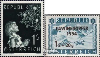 Produktbild von Briefmarken Österreich 1953 Mi 994,998 (kompl.Ausg.) postfrisch Sondermarken