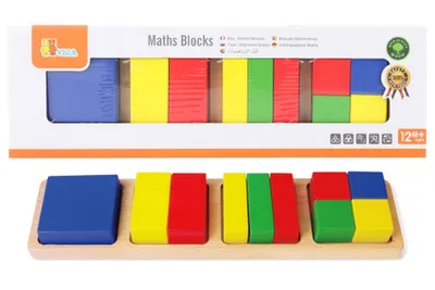 Zdjęcie produktu dla Viga 58647 Klocki matematyczne