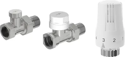 Obrázok produktu pre Mexen G01 termostatická súprava priama, nikel - W914-012-918-01