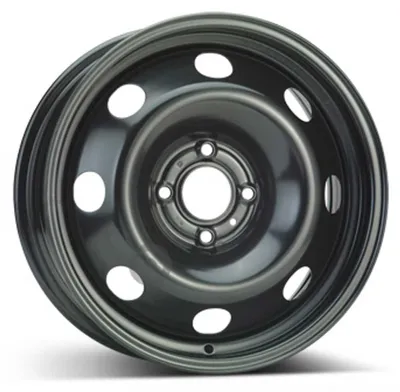 Produktbild von 16 Zoll Stahlfelge ALCAR 16"x6" 4x108 PCD ET27 65.00mm Felge Schwarz