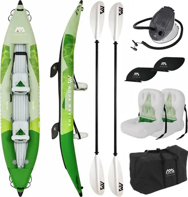 Image de Kit de kayak gonflable Aqua Marina BETTA 412 pour 2 personnes, 412 cm, type A