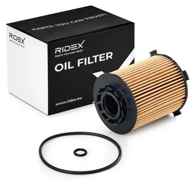 Produktbild von Ölfilter RIDEX 7O0199 Filtereinsatz passend für MERCEDES-BENZ A-Klasse (W176) M-Klasse (W166) CLA Coupe (C117) für VOLVO XC60 (156)