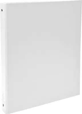 Produktbild von Exacompta 20x Ringbuch PP 18mm 4Ring 30mm Rücken 40mm 32x26cm A4 Weiß 51378E