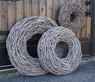 Produktbild von Kranz für Garten ganzjährig in 65 cm Umfang