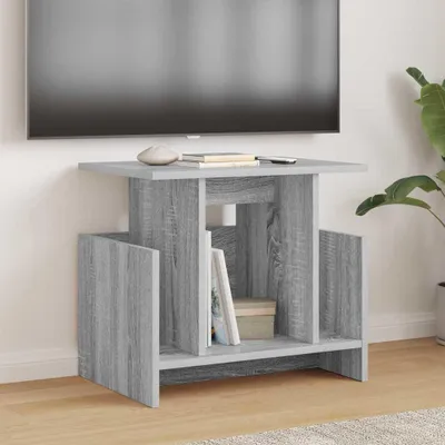 Zdjęcie produktu dla Maison Exclusive - RTV stojak, 50 x 35 x 45 cm, płyta wiórowa, kolor Sonoma