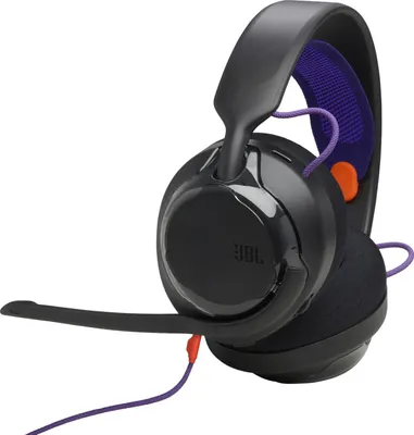 Image de JBL Quantum 250, Câble, Jouer, 20 - 20000 Hz, 282.6 g, Casque d'écoute avec microphone, Noir