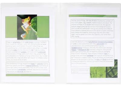 Produktbild von Exacompta 20x Präsentationsmappe doppelter Innentasche PP 400µ A4 Kristall 3967E