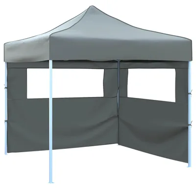 Produktbild von "Neues Produkt" Party-Zelt - CLORIS - Pavillon - Anthrazit 291x291x315 cm Oxford-Stoff - Pavillons & Partyzelte V2768