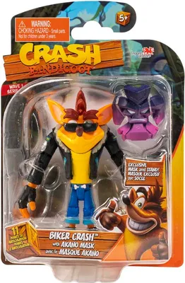 Zdjęcie produktu dla Crash Bandicoot - Zderzenie Motocyklisty Z Maską