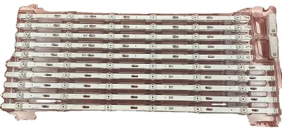 Immagine prodotto di Striscia LED, dimensioni 1303 mm, tensione nominale 3 V, durata media 100.000 ore, compatibilità UE65TU7025 UE65TU8005 UE65TU7070 UN65TU7000 UE65TU8070, lumen 60