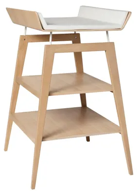 Produktbild von Leander Linea™ Wickeltisch inkl. Wickelauflage - Eiche